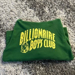 Billionaire Boys Club Men’s sweatshirt- 2X green and yellow